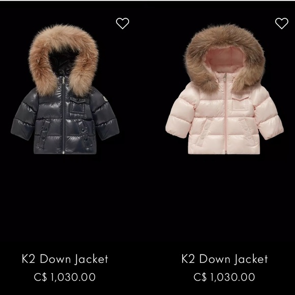 Moncler K2 Down Jacket in Night Blue Sz 12/18M - Picture 7 of 7